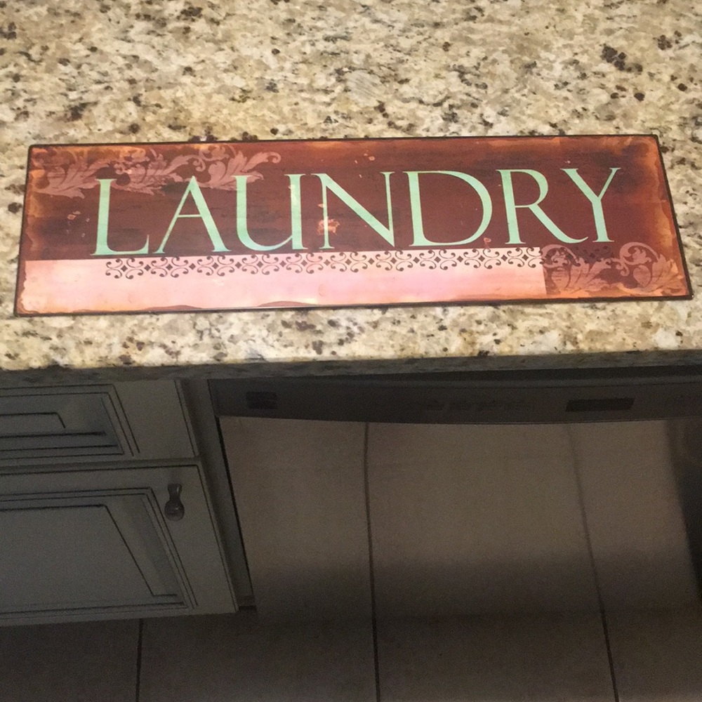 Like New Laundry Sign. Farmhouse Style.